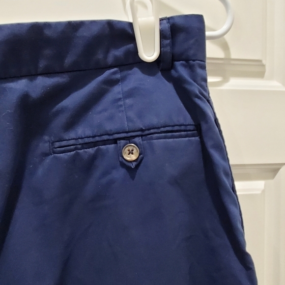 RALPH LAUREN GOLF NAVY BLUE PLEATED 100% COTTON SHORTS WOMEN SIZE 8 - Picture 7 of 12